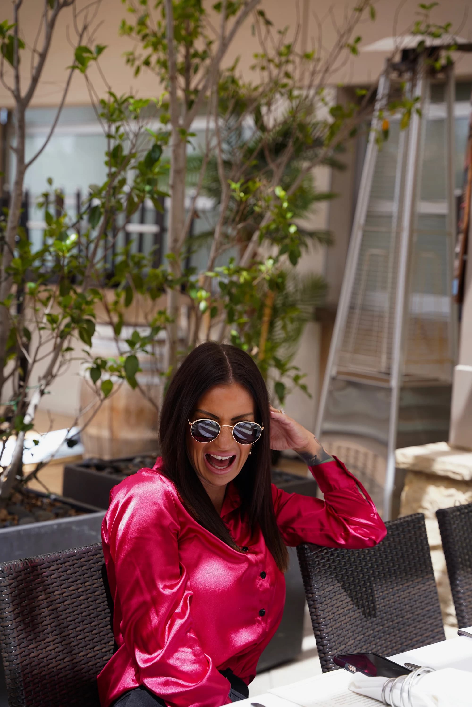 Amanda Fritscher in an outdoor editorial portrait